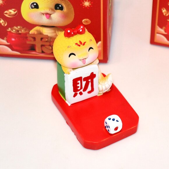 Tawd Snake Shape Smartphone Stand –Set of 2 2025 Year of the Snake Desk Decorati - Picture 2 of 5